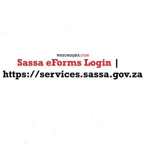 sassa services login